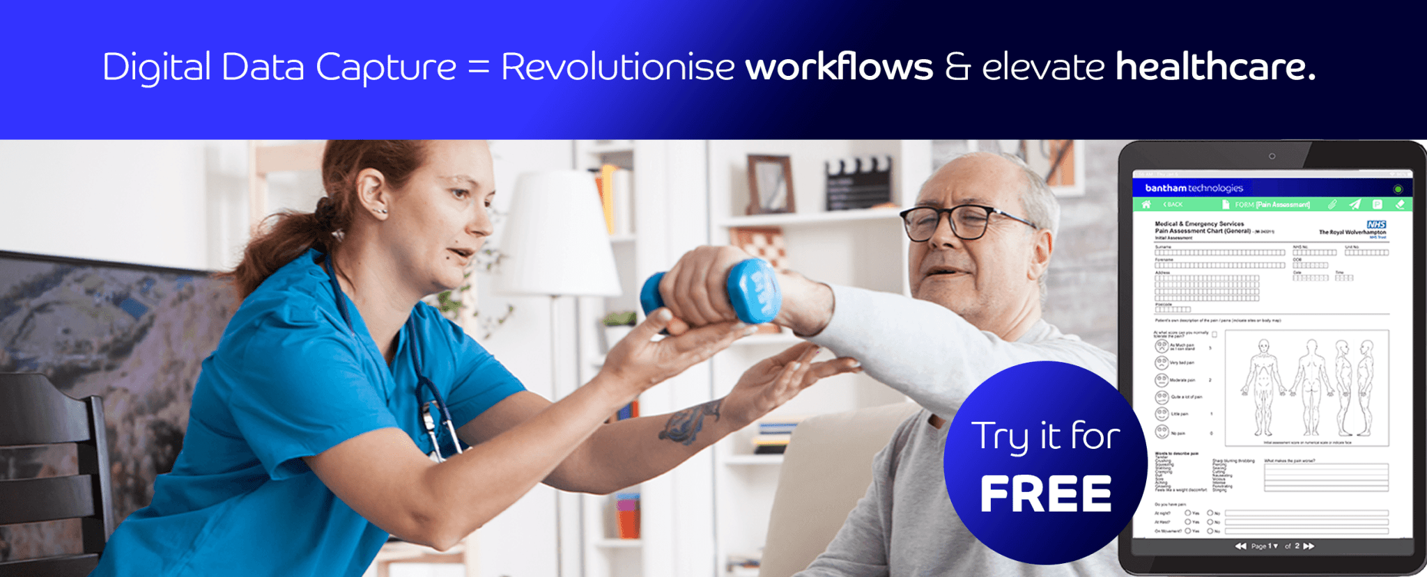 Digital Data Capture for Healthcare to Improve Patient Care